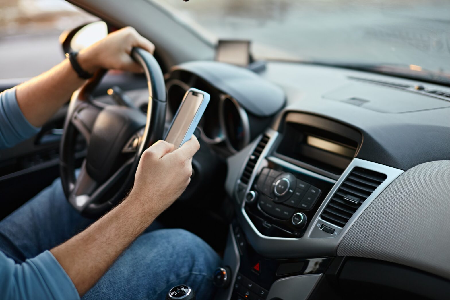 Le portable au volant