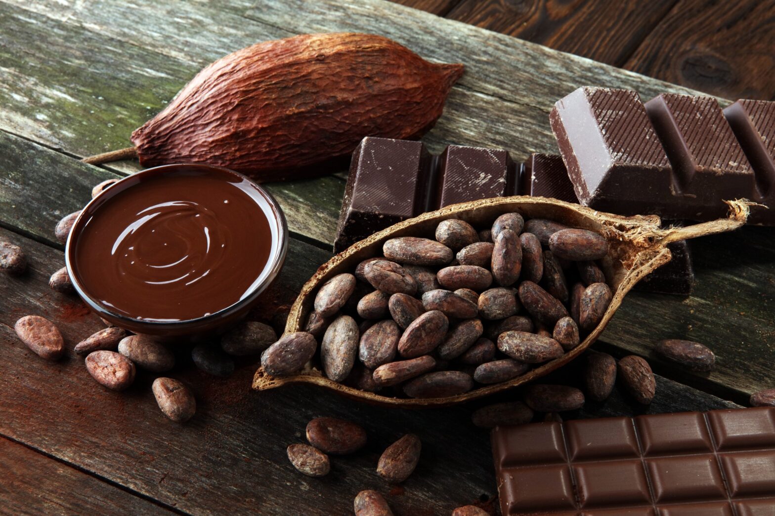 On fond pour le chocolat noir